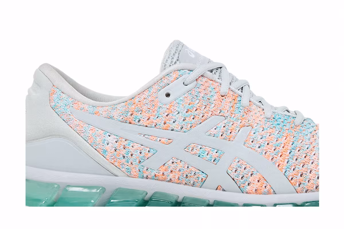 ASICS Women's Gel Quantum 360 Knit 2 Glacier Grey Aruba Blue, view 3