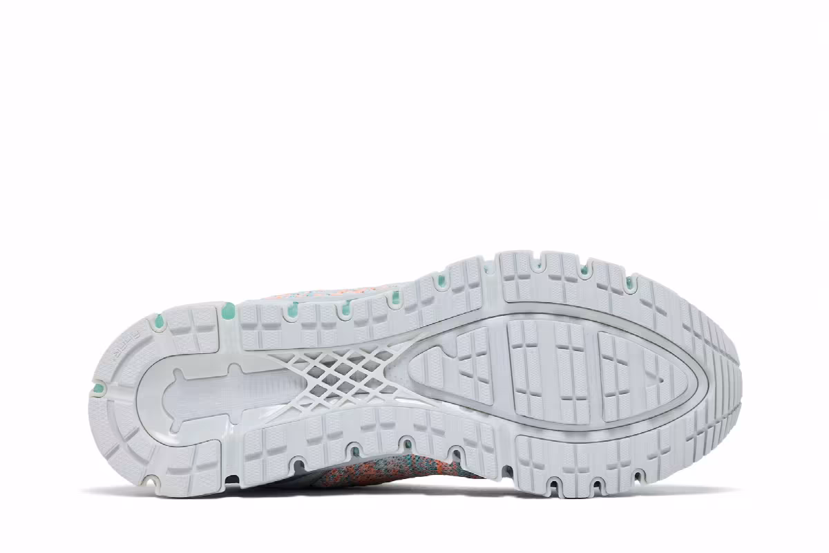 ASICS Women's Gel Quantum 360 Knit 2 Glacier Grey Aruba Blue, view 5