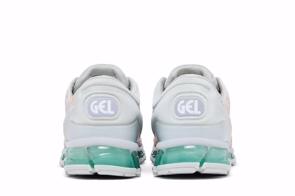 ASICS Women's Gel Quantum 360 Knit 2 Glacier Grey Aruba Blue, view 7