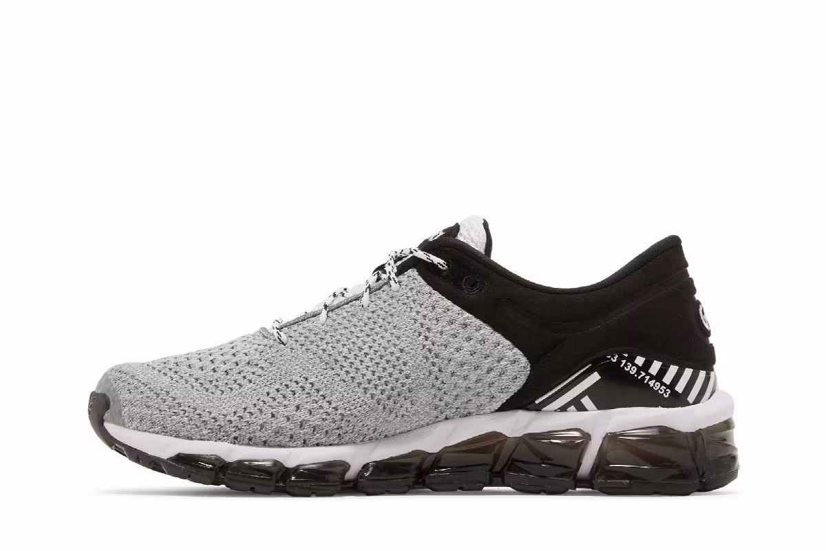 Asics Women's Gel Quantum 360 5 Knit White Black, view 4