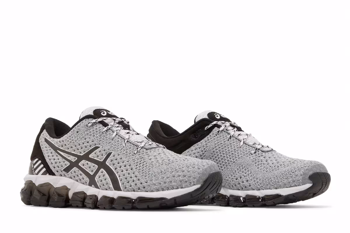 Asics Women's Gel Quantum 360 5 Knit White Black, view 9