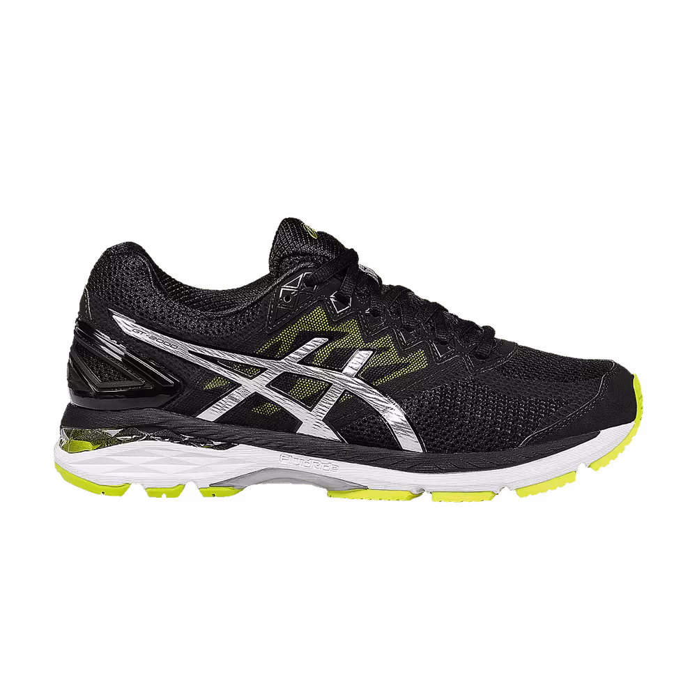 Asics GT 2000 4 Black Lime Silver