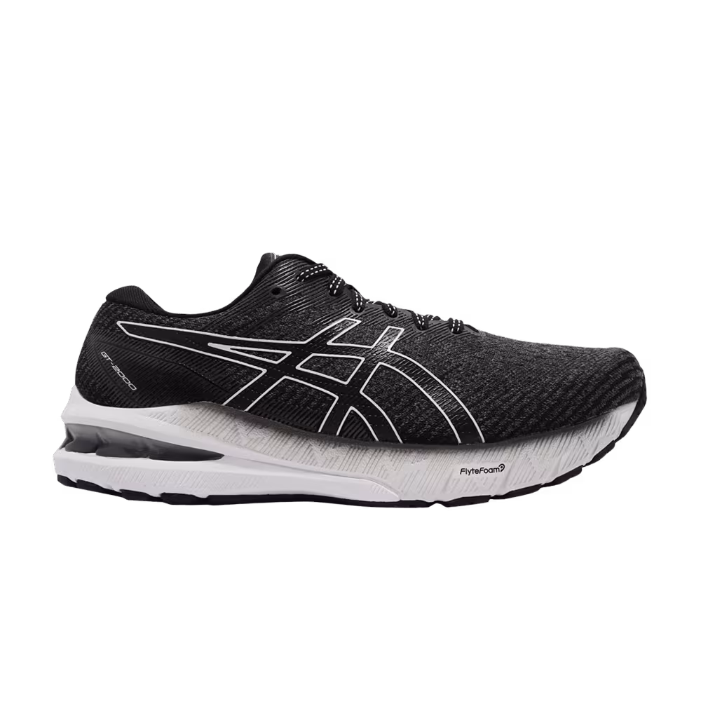Asics Women's GT 2000 10 2E Wide Black White