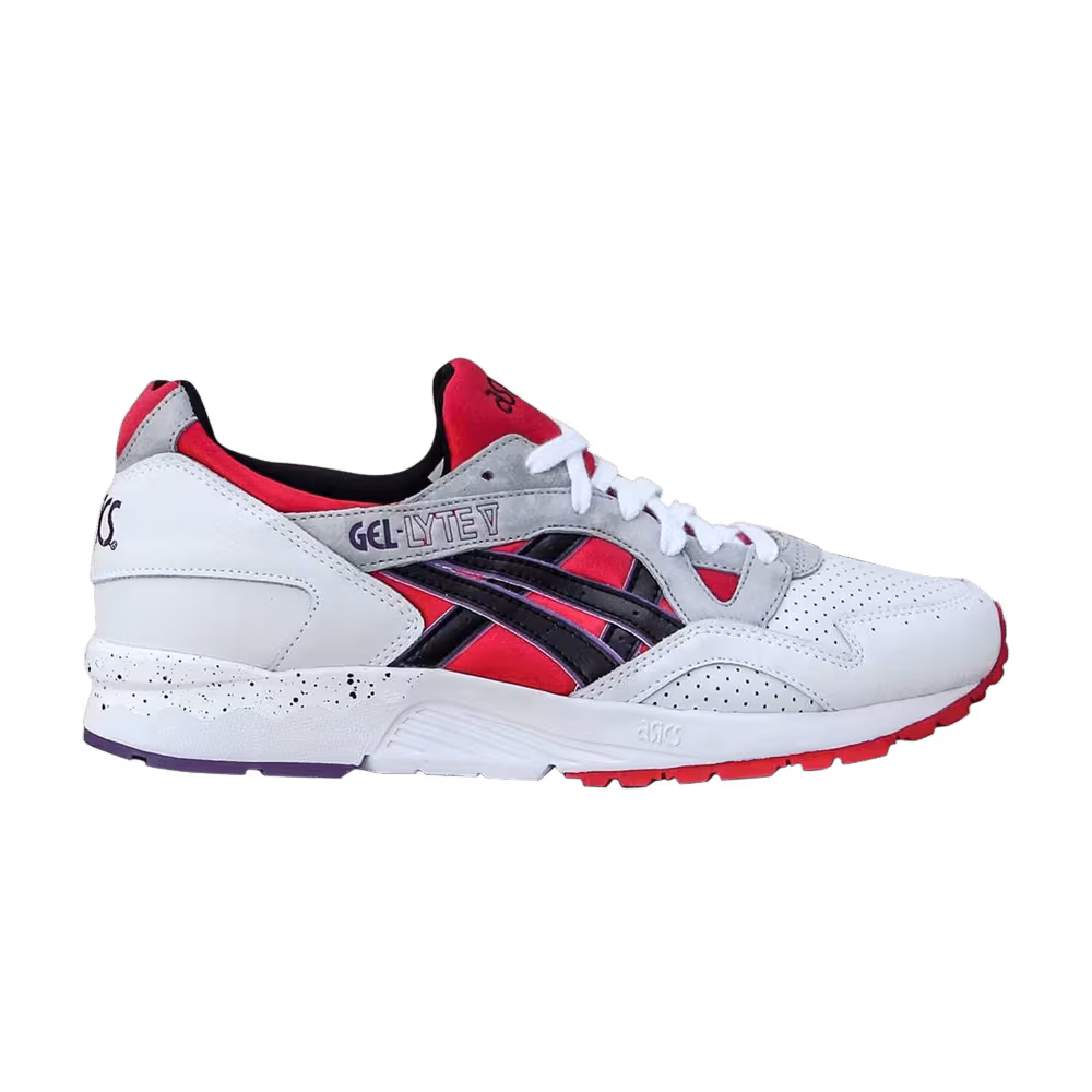 ASICS Gel Lyte 5 White Poppy Red