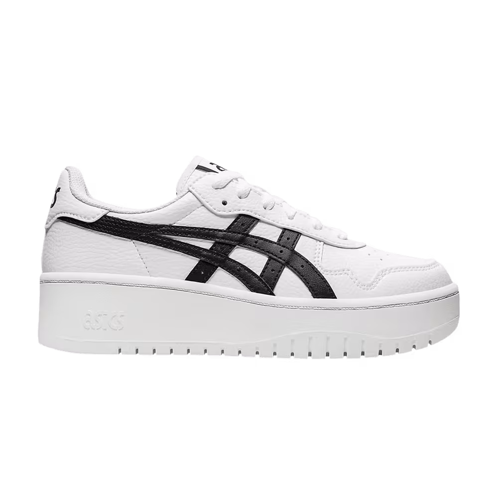 Asics Women's Japas S Platform White Black