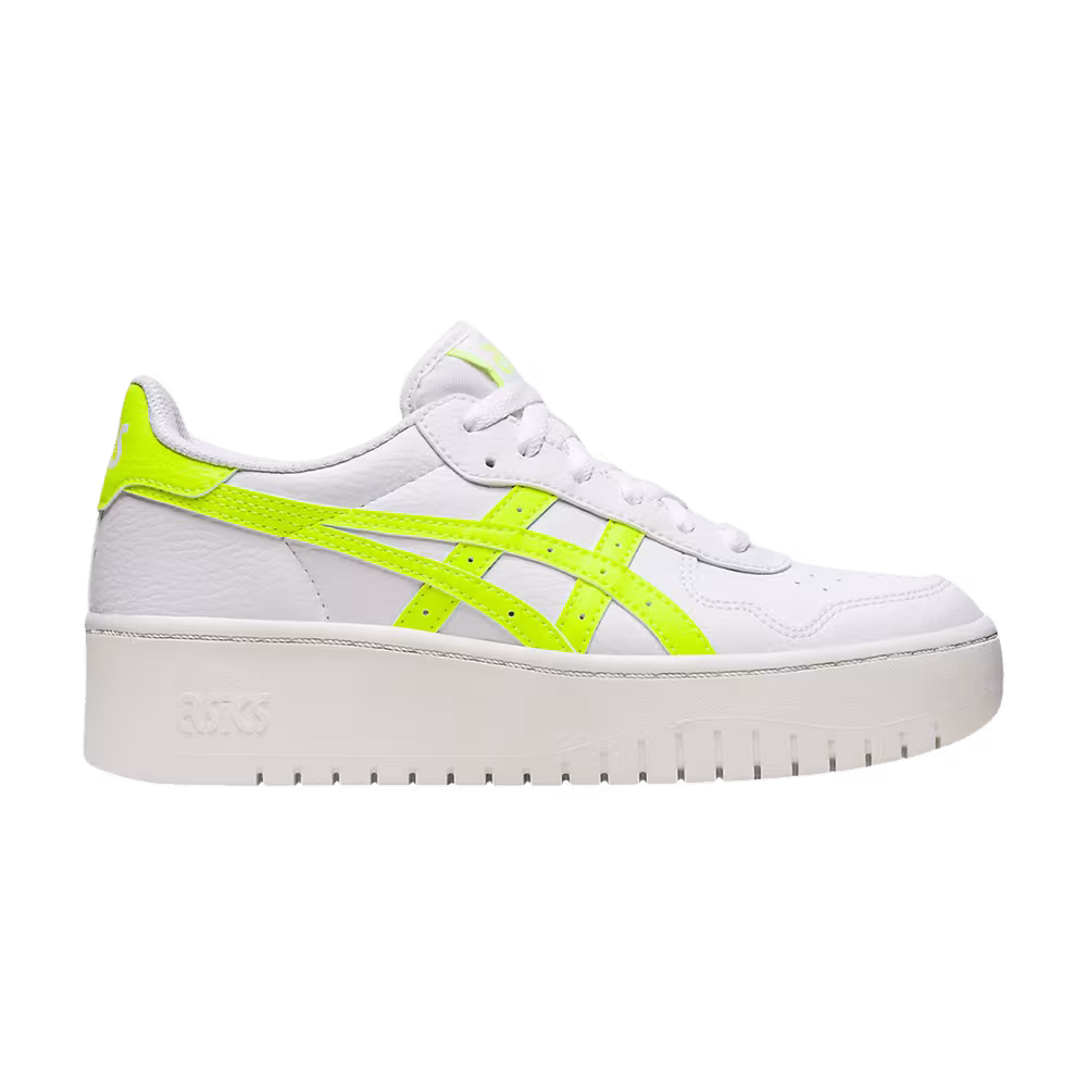 Asics Women's Japan S PF White Safety Yellow