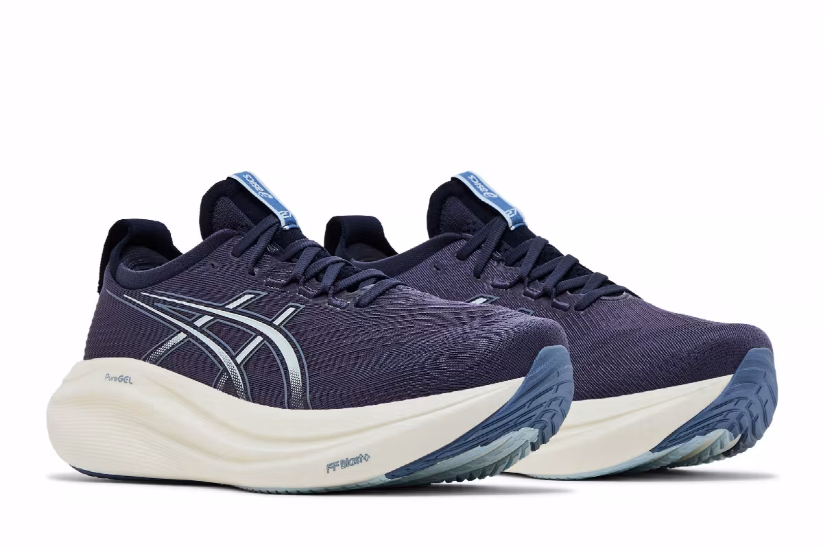 Asics Women's Gel Nimbus 27 Indigo Fog, view 9