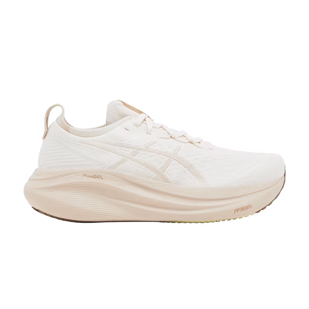 ASICS Women's Gel Nimbus 27 Cream Mineral Beige