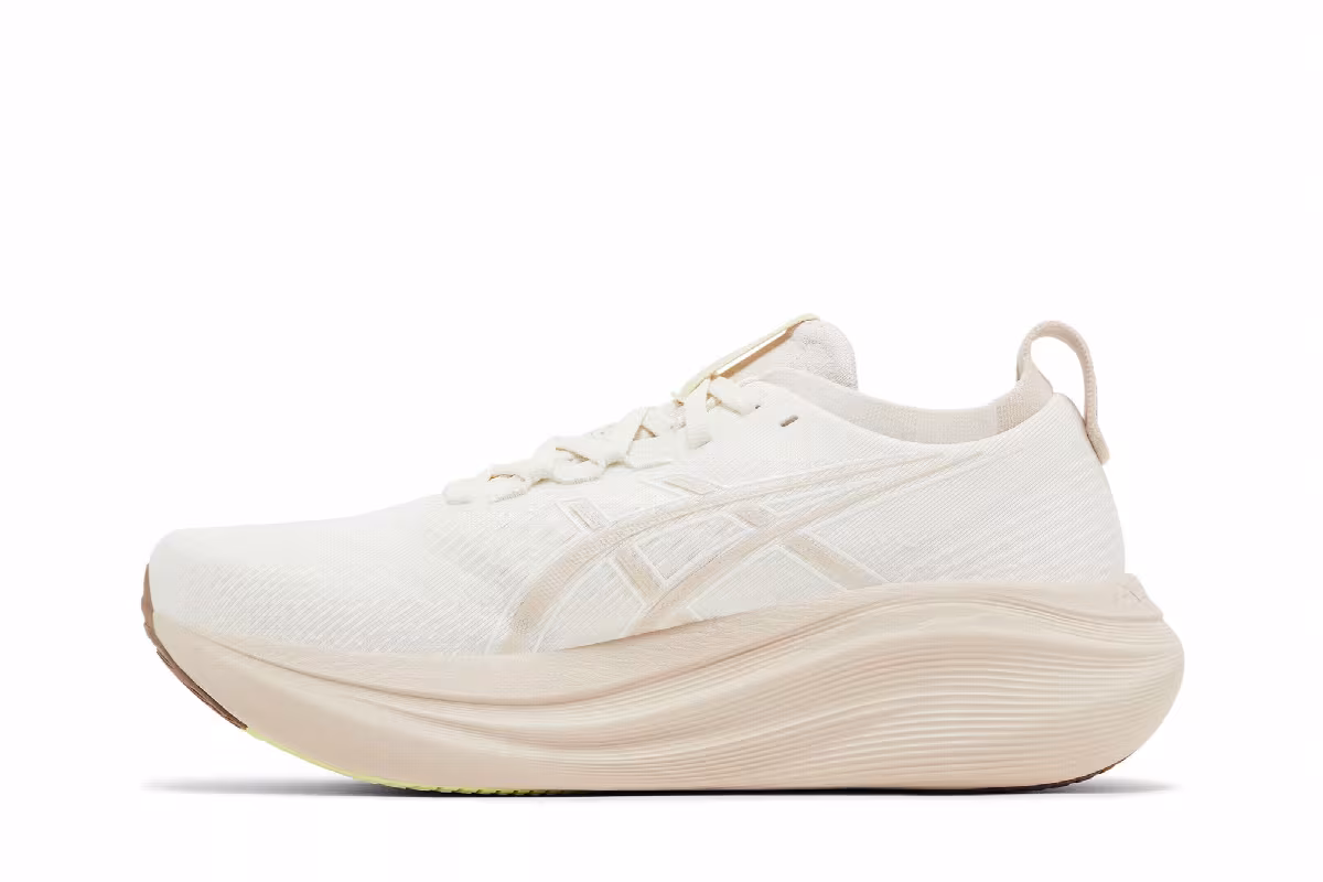 ASICS Women's Gel Nimbus 27 Cream Mineral Beige, view 4