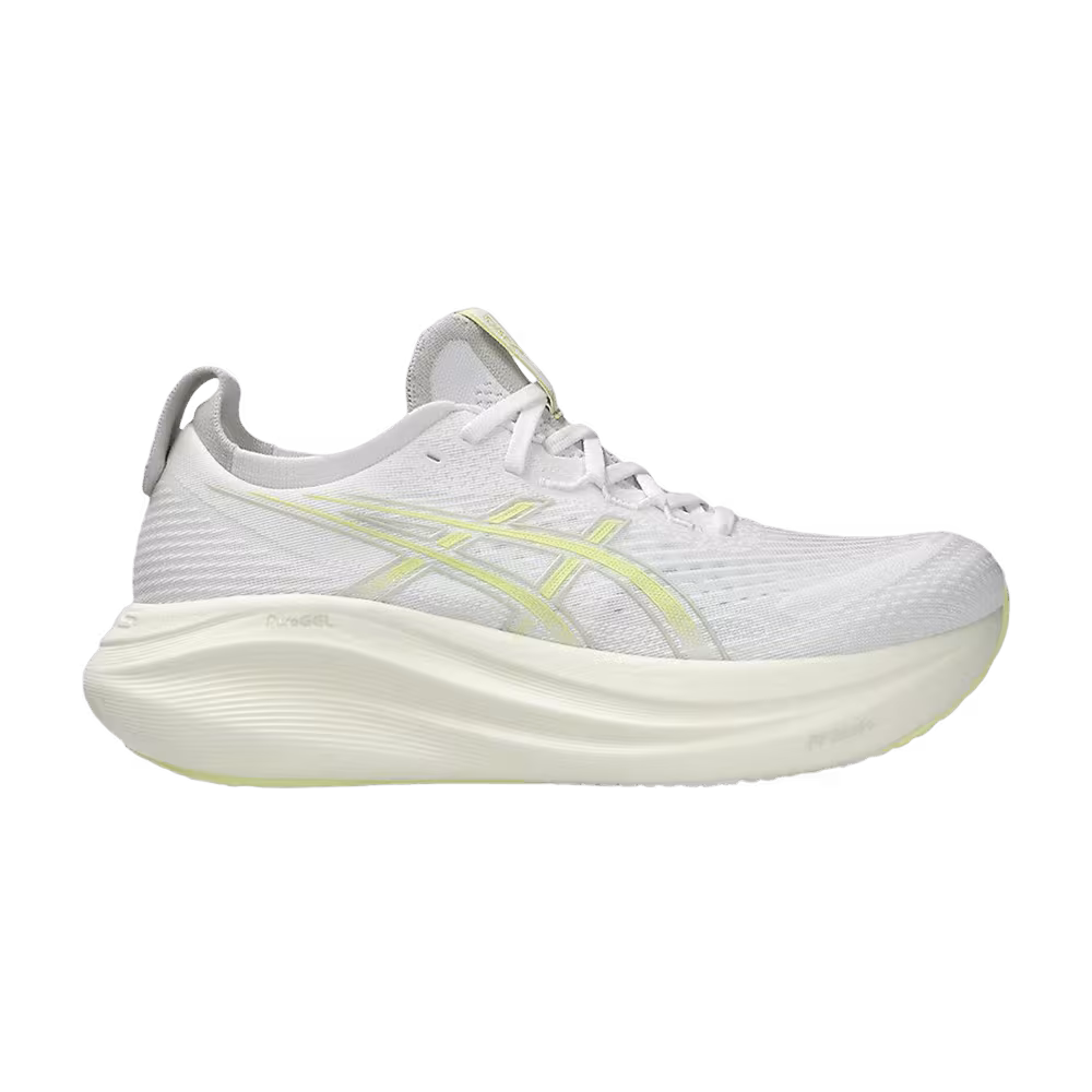 ASICS Gel Nimbus 27 White Huddle Yellow