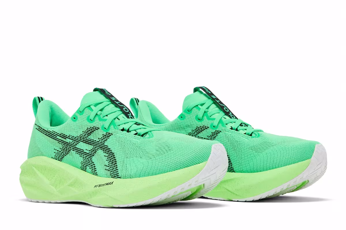 ASICS Novablast 5 Ekiden - Vital Green, view 9