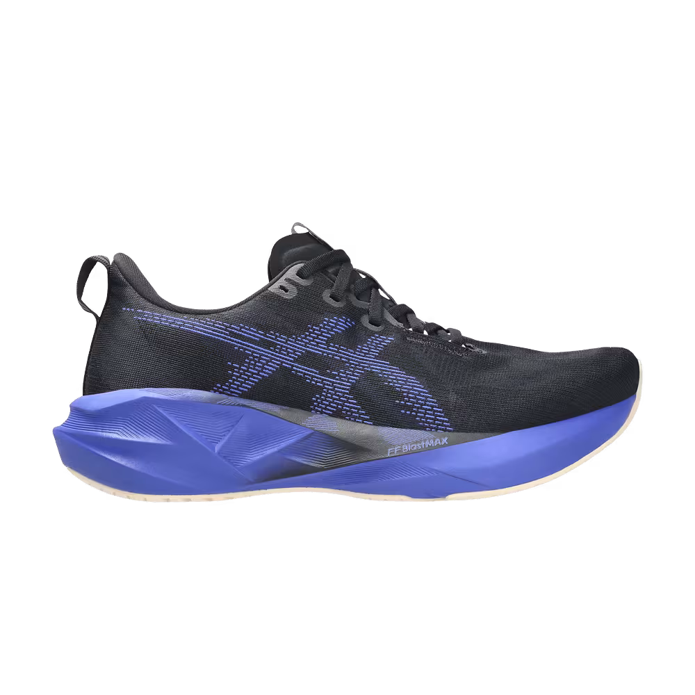 ASICS Novablast 5 2E Wide Black Cobalt Burst