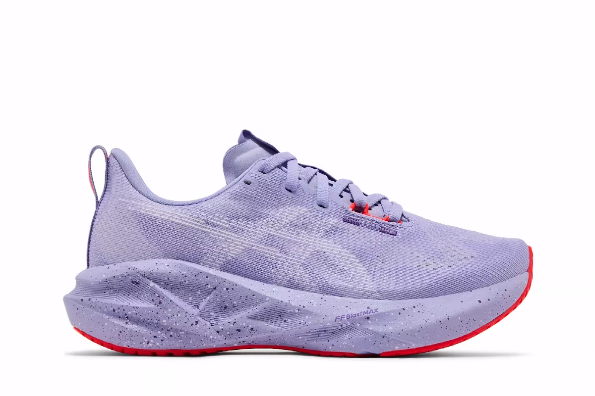 ASICS Women's Novablast 5 Tokyo Vapor Edo Purple, view 2