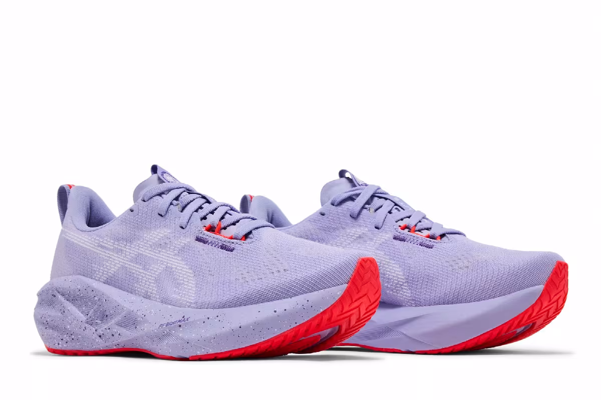 ASICS Women's Novablast 5 Tokyo Vapor Edo Purple, view 9