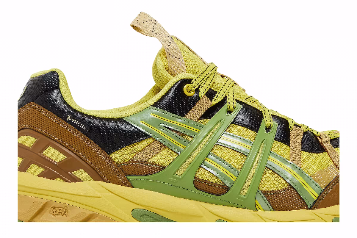 Kiko Kostadinov x ASICS HS4-S Gel Sonoma 15-50 GTX Green Sheen Epsom, view 3