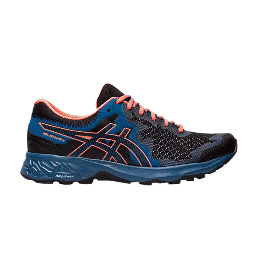 Asics Women's Gel Sonoma 4 Black Mako Blue