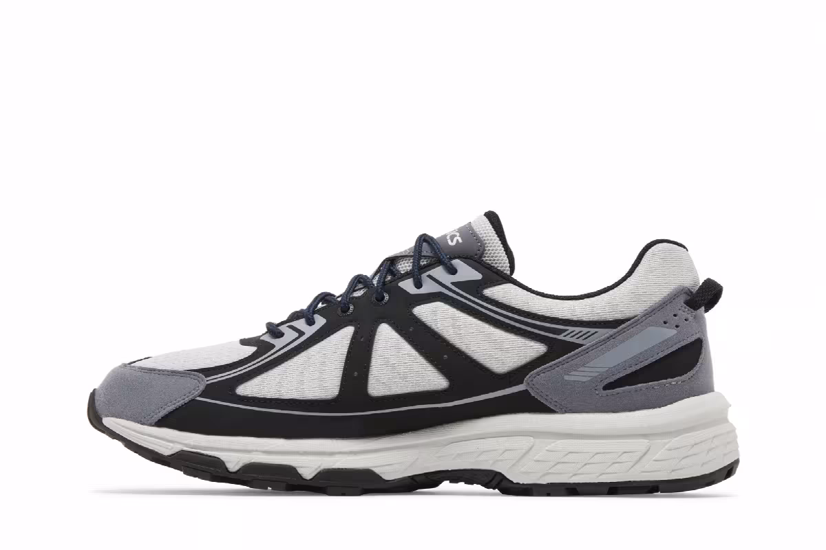 ASICS Gel Venture 6 Glacier Grey Black, view 4
