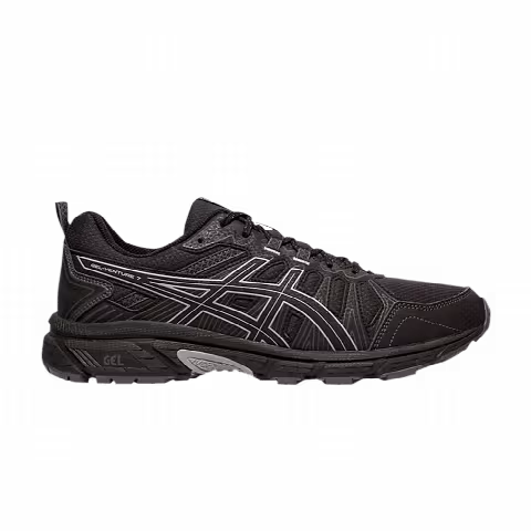 Asics Gel Venture 7 4E Wide 'Black Sheet Rock'