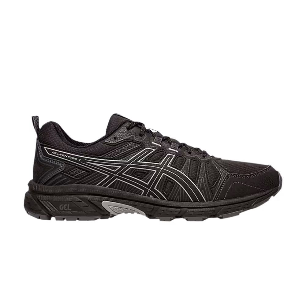 Asics Gel Venture 7 4E Wide Black Sheet Rock