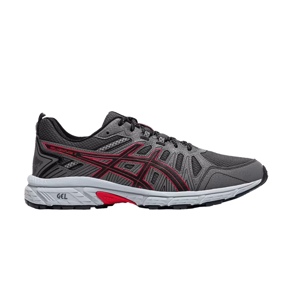 Asics Gel Venture 7 4E Wide Black Classic Red