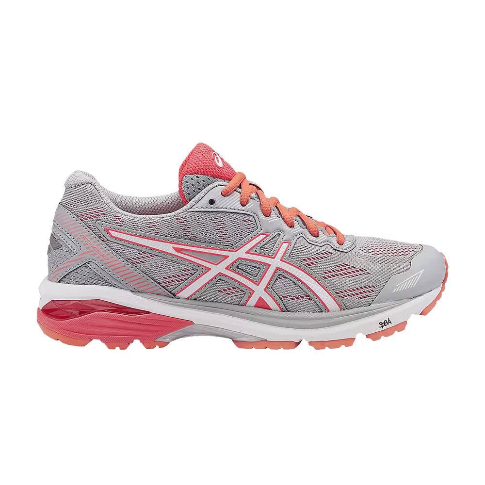 Asics Women's GT 1000 5 Wide Midgrey Diva Pink