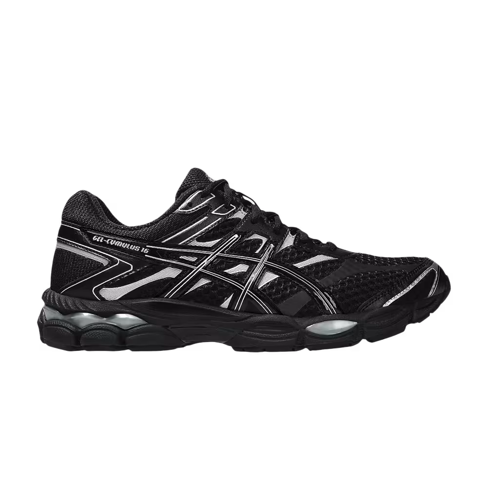 ASICS Gel Cumulus 16 Black Pure Silver