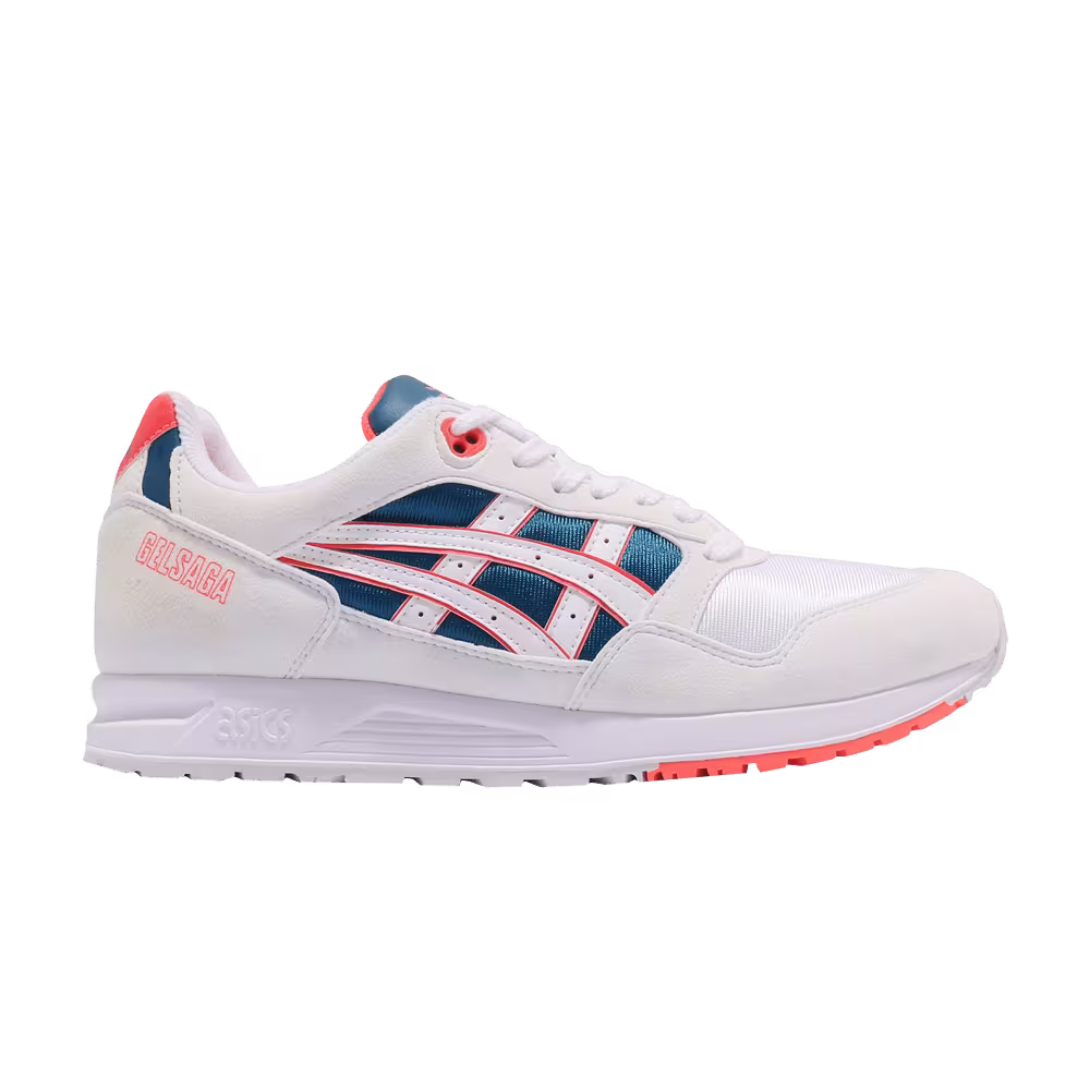 ASICS Gel Saga White Flash Coral