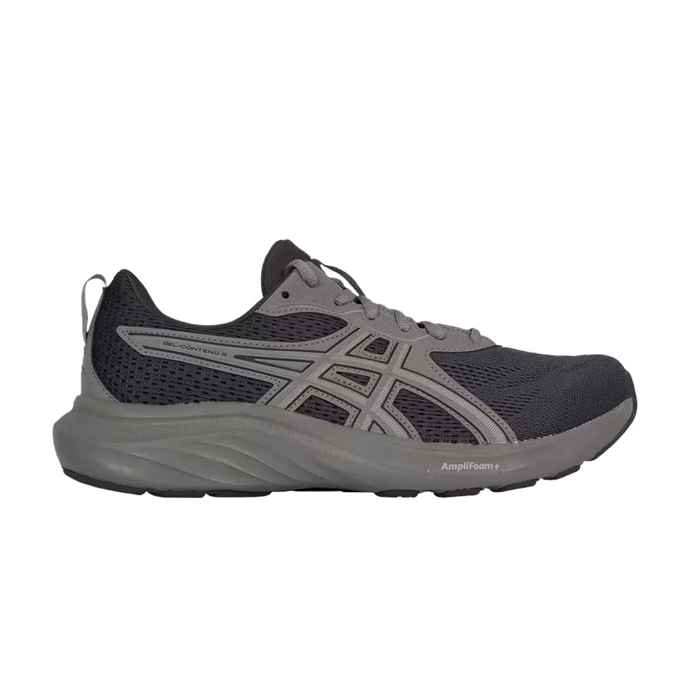 Asics Gel Contend 9 4E Wide Obsidian Dark Grey