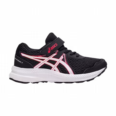 Asics Contend 7 PS 'Black Electric Red'