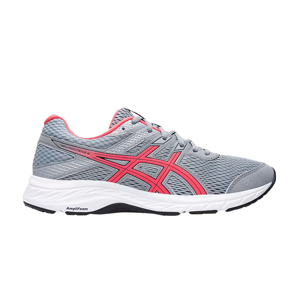 Asics Women's Gel Contend 6 Sheet Rock Diva Pink