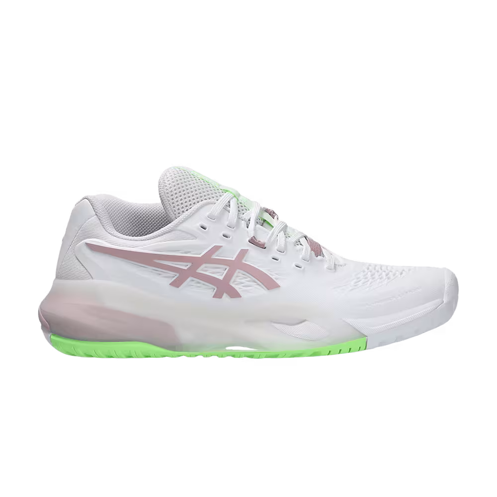 ASICS Women's Gel Resolution X D Wide White Morganite