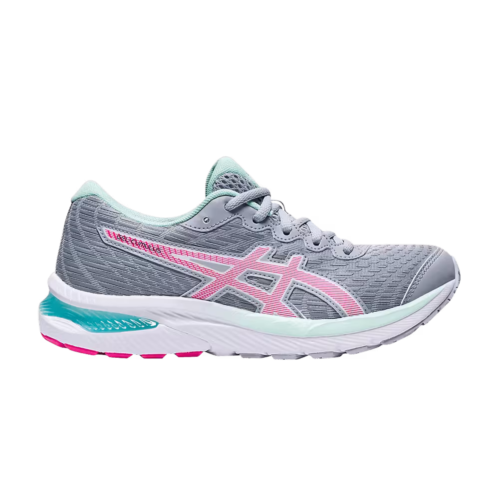 Asics Gel Cumulus 22 GS Grey Pink Glo