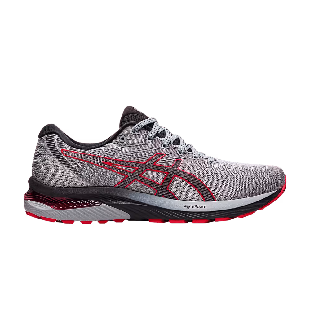 Asics Gel Cumulus 22 Piedmont Grey Red