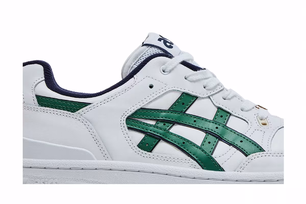 ASICS EX89 White Shamrock Green, view 3
