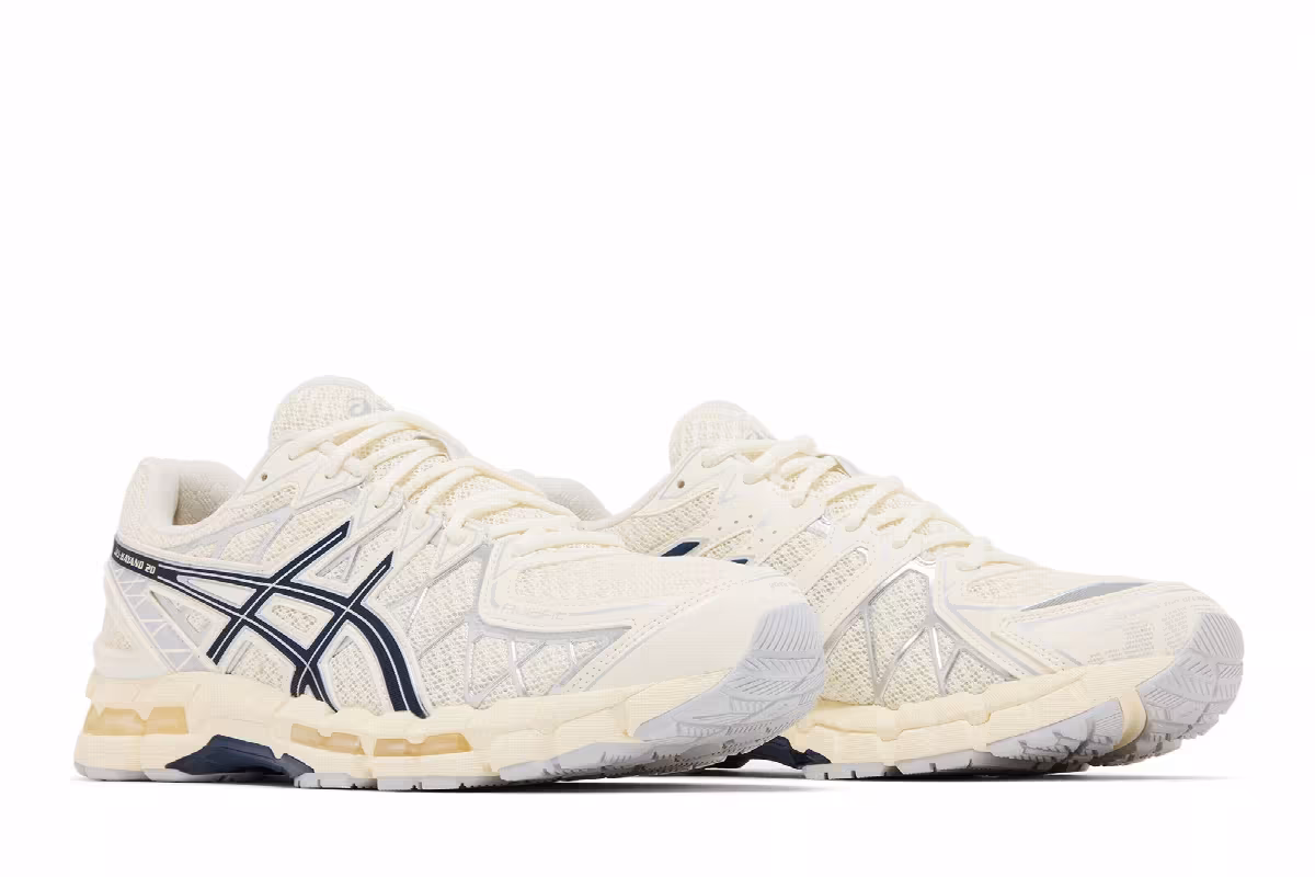 ASICS Gel Kayano 20 Cream Independence Blue, view 9