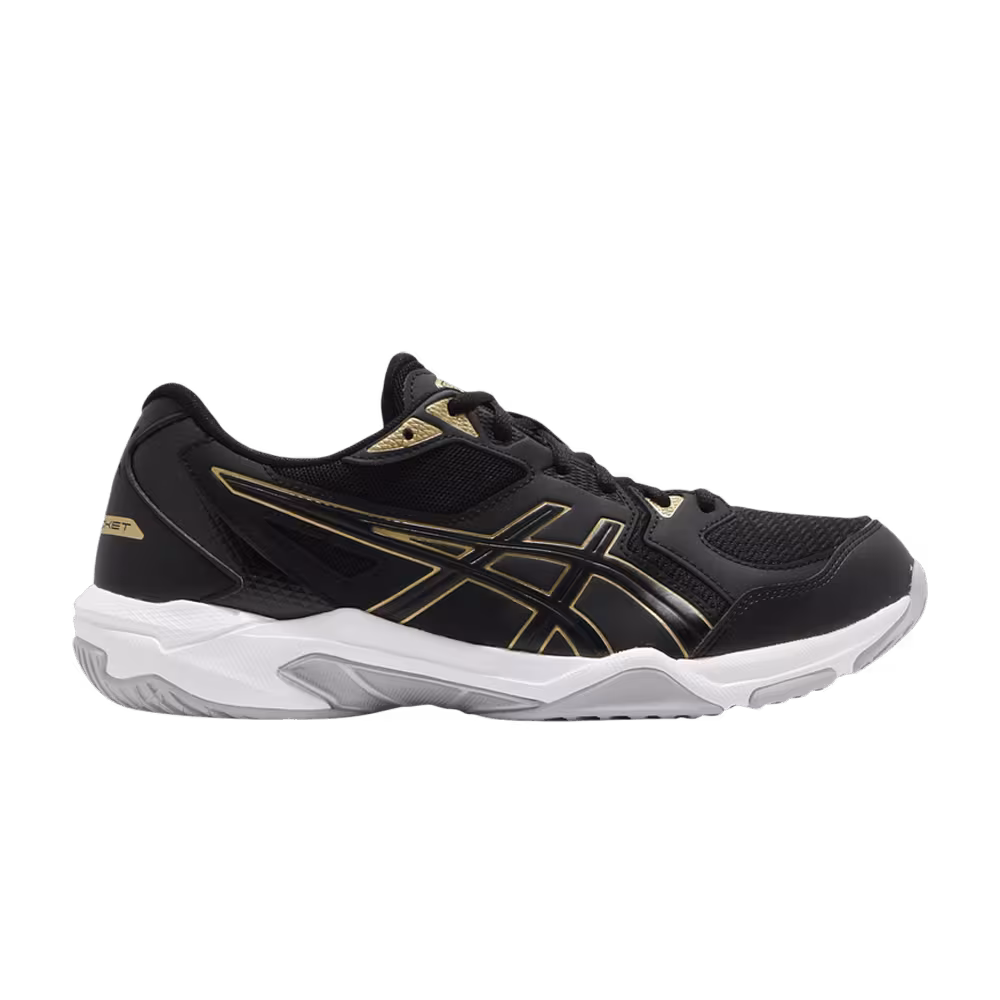 Asics Gel Rocket 10 Black Pure Gold