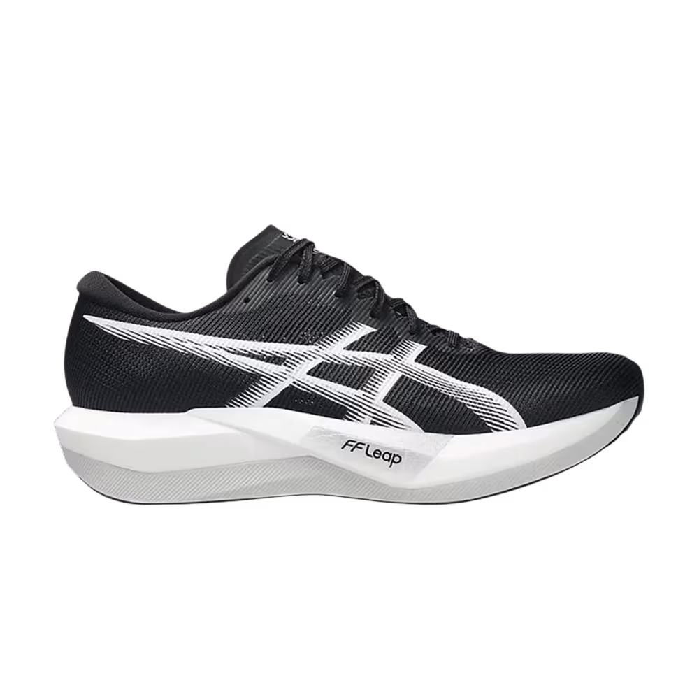 ASICS Magic Speed 5 2E Wide Black White
