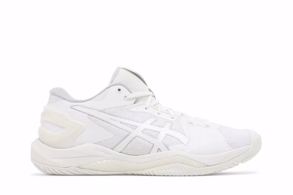 ASICS Gel Burst 26 Low Triple White, view 2