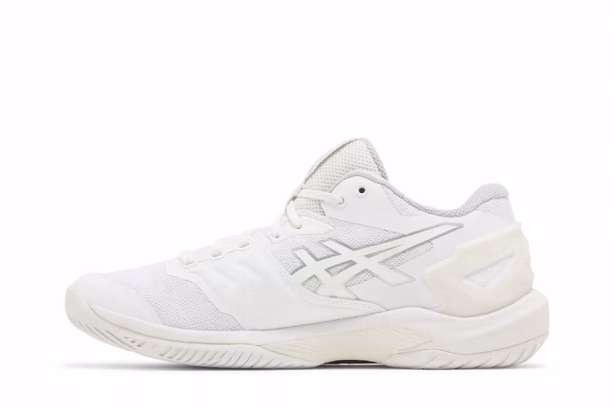 ASICS Gel Burst 26 Low Triple White, view 4