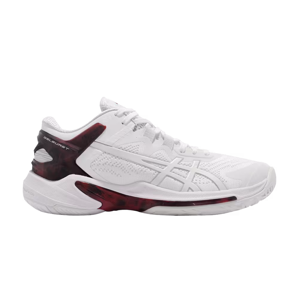 ASICS Gel Burst 25 Low White Classic Red