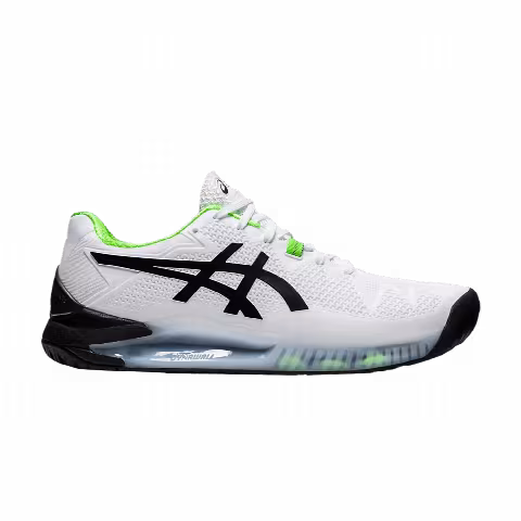 Asics Gel Resolution 8 'White Green Gecko'