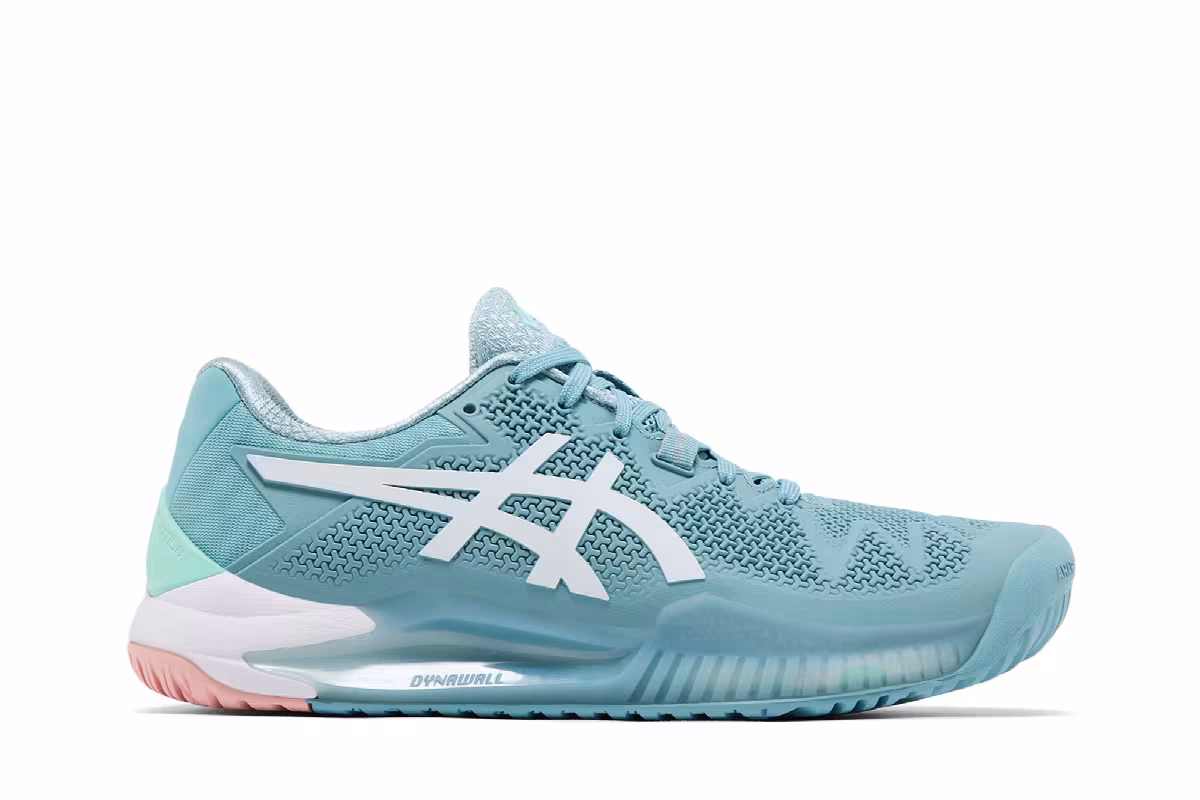 ASICS Women's Gel Resolution 8 Smoke Blue, view 2