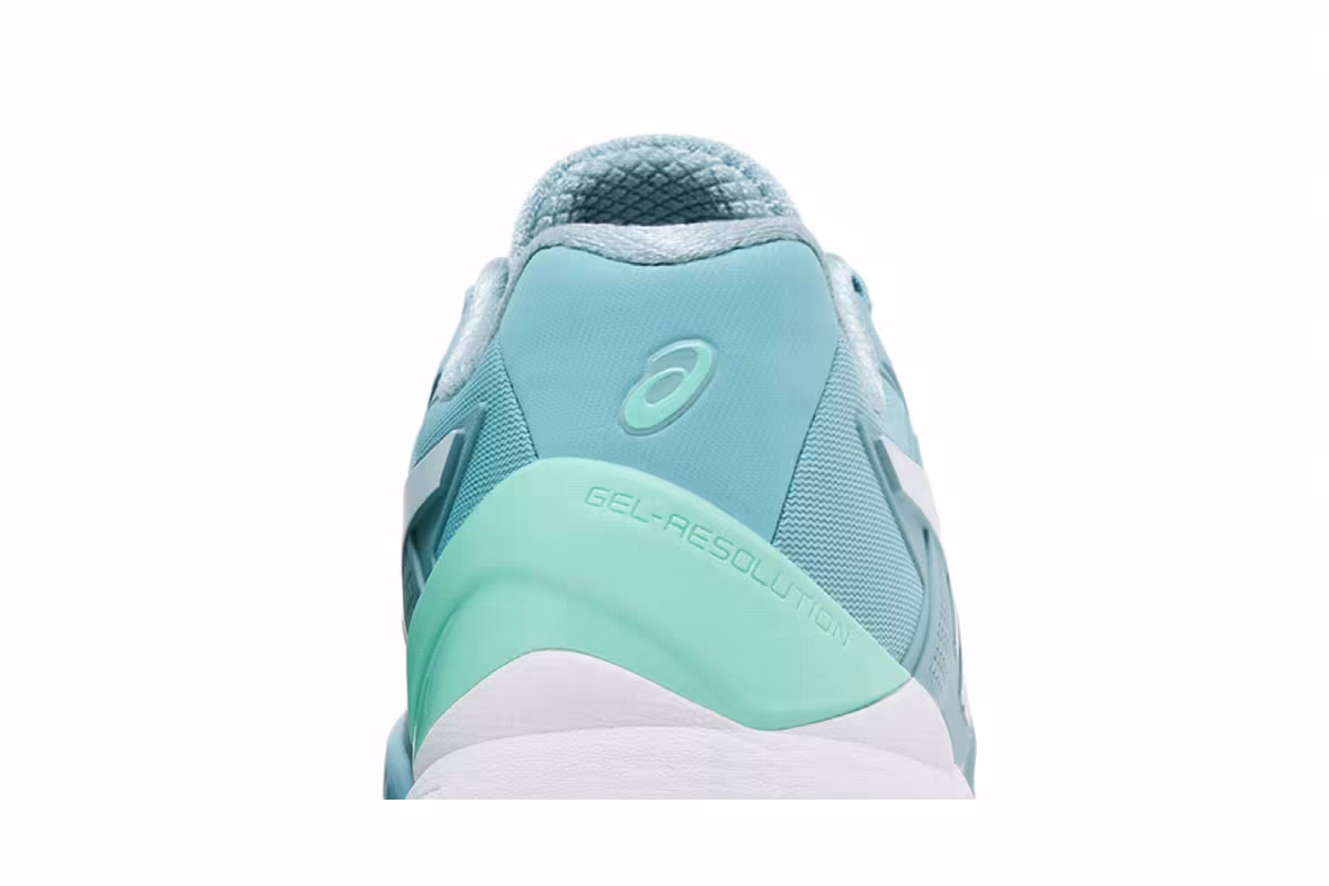 ASICS Women's Gel Resolution 8 Smoke Blue, view 8
