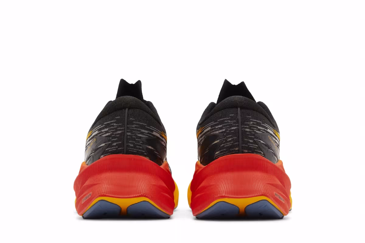 Asics Novablast 3 Black Orange, view 7