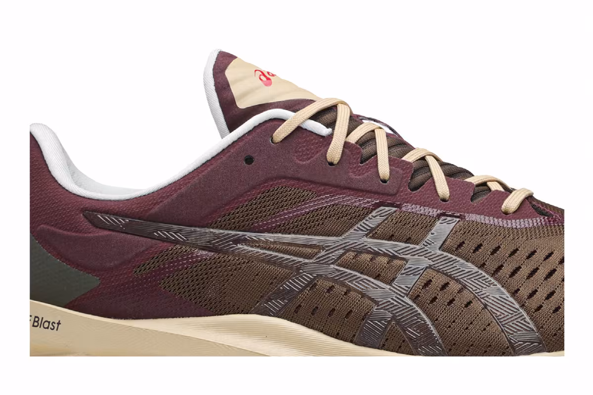 Asics Novablast Brown Burgundy, view 3