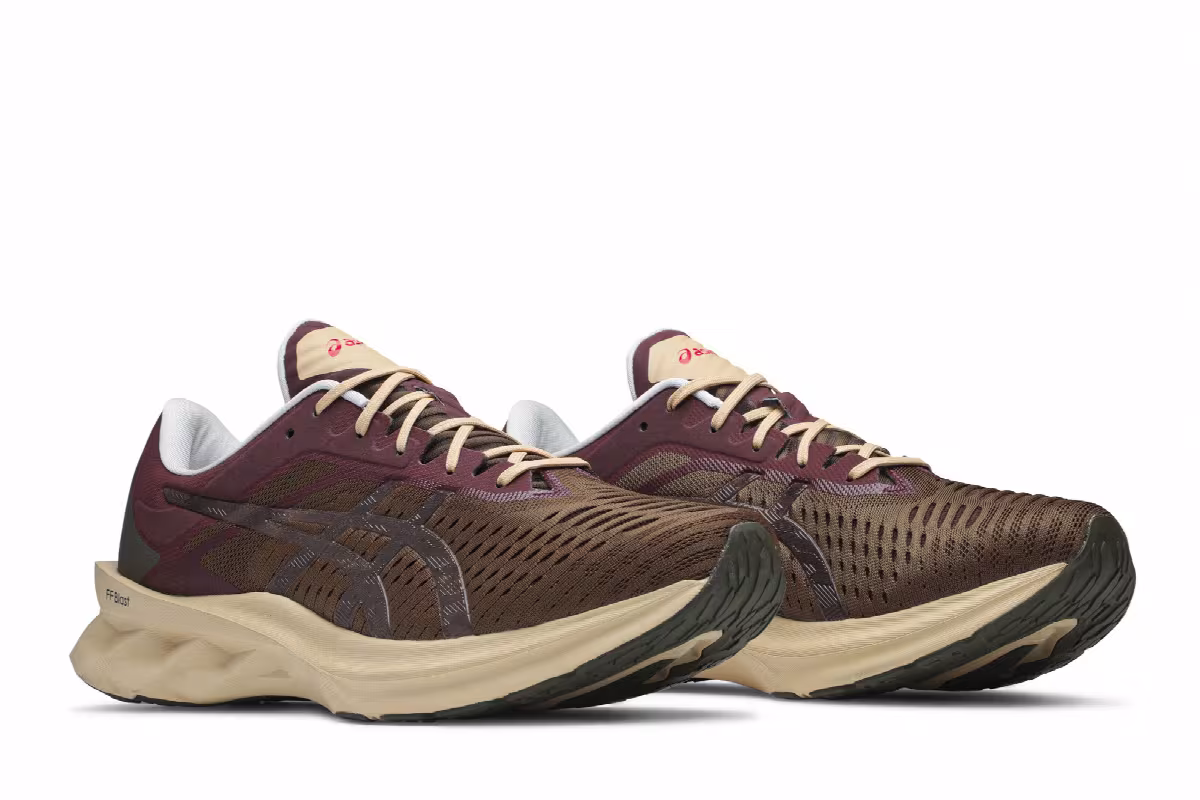 Asics Novablast Brown Burgundy, view 9