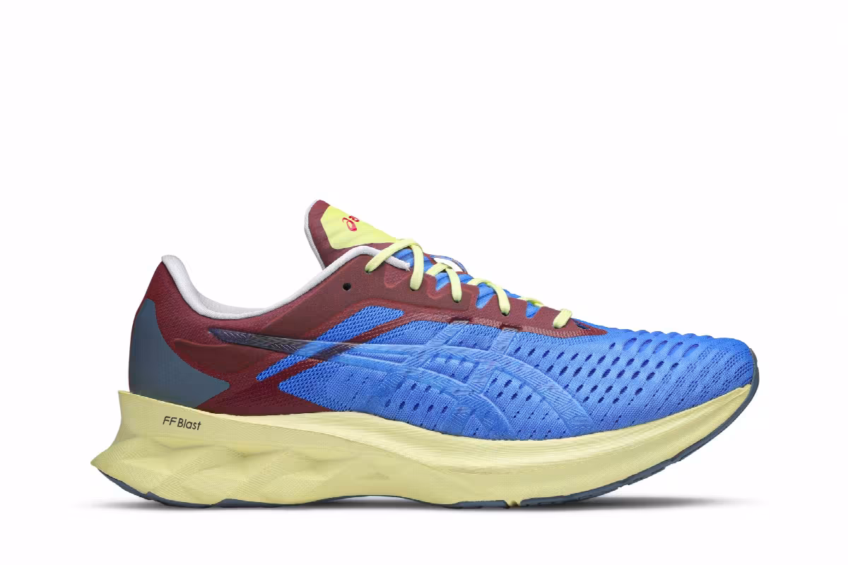 Asics Novablast Blue Coast Deep Aqua, view 2