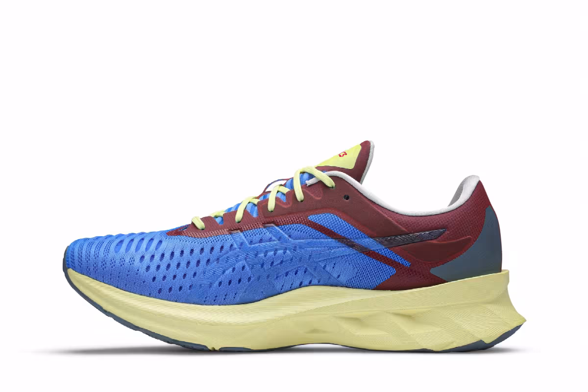 Asics Novablast Blue Coast Deep Aqua, view 4