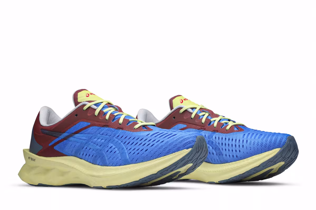 Asics Novablast Blue Coast Deep Aqua, view 9