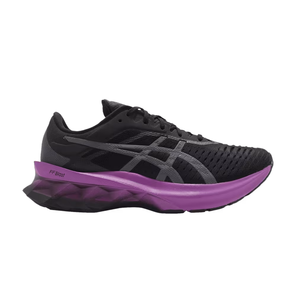 Asics Women's Novablast Black Digital Grape